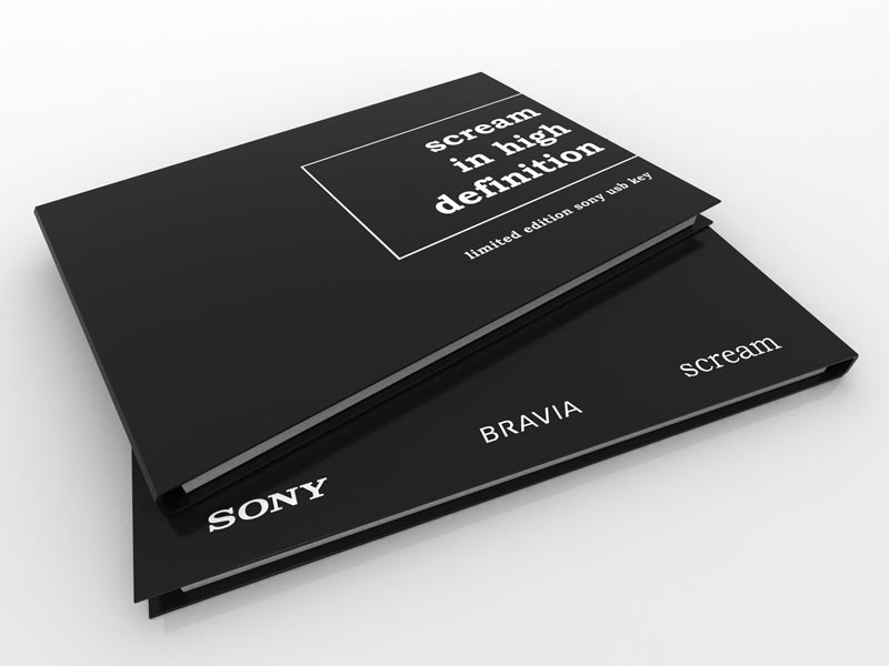 Jabster design for Sony Bravia LCD Artwork USB