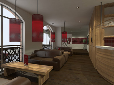 Vine Tapas Bar and Restaurant interior